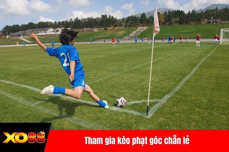 Tham gia kèo phạt góc chẵn lẻ