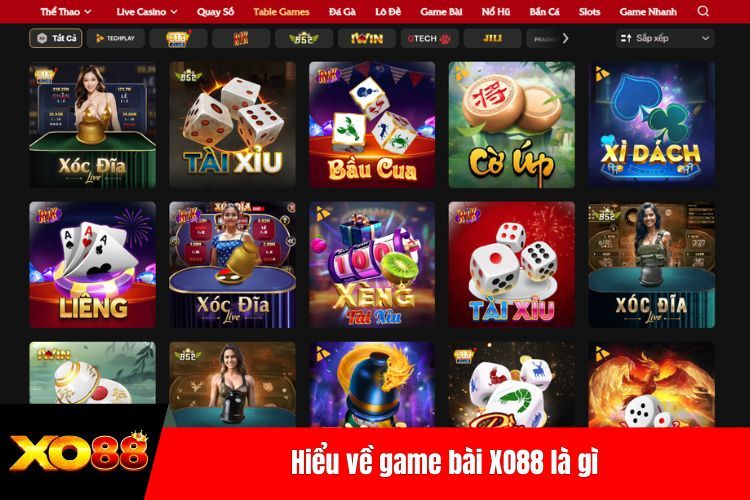 Hiểu về game bài XO88 là gì