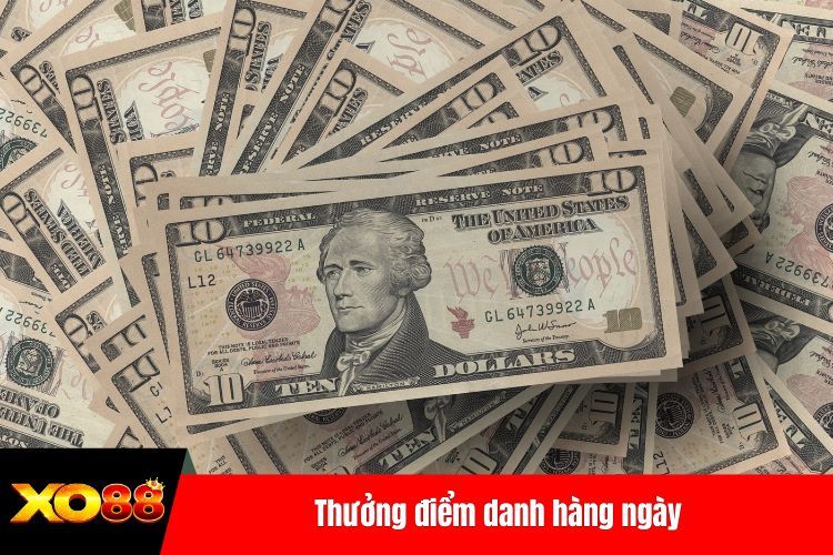 Thưởng điểm danh hàng ngày