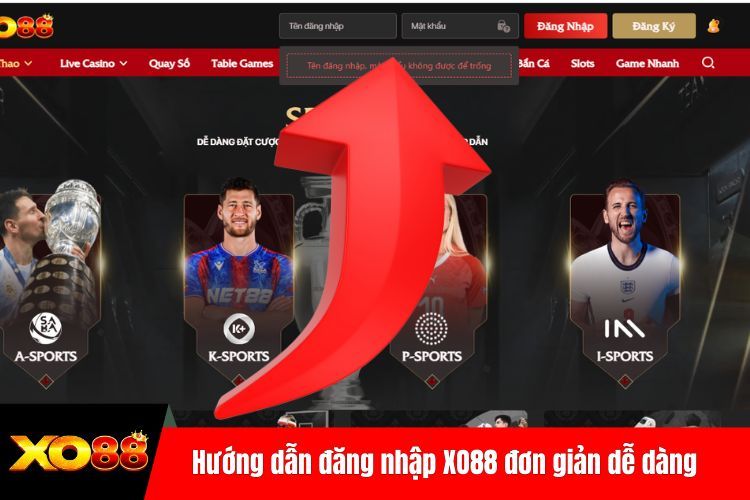 Hướng dẫn đăng nhập XO88 đơn giản dễ dàng