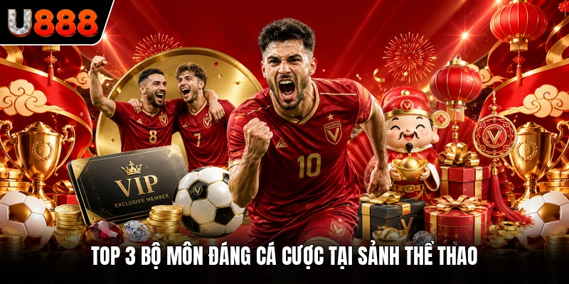 Top 3 bộ môn đáng cá cược tại sảnh  thể thao